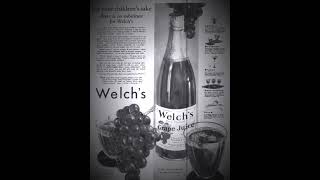 Vintage Radio Commercial Welchs Grape Juice c 1933 [upl. by Ressan320]