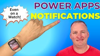 Send NotificationsV2 to Phones Tablets amp Watches with Power Apps [upl. by Aggappera]