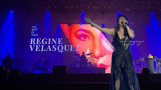 Tuwing Umuulan  Regine Velasquez  Live in Singapore  Regine Velasquez The Best of Times [upl. by Odla887]