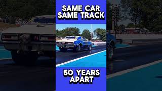 Same Car Same Track 50 Years Apart shorts [upl. by Eiddal374]