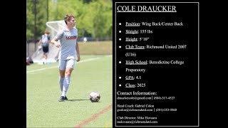 U16 Spring 2023 Highlight Reel Cole Draucker [upl. by Eanahs802]