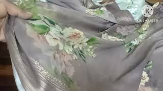 Digital print saree  399 For order 7892151109 [upl. by Zrike]