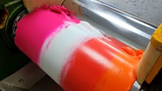 Silicone rubber color mixing  Oddly satisfying silicone color mixing [upl. by Ebert]