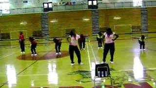 MCHS Step team quotUniquely Goldquot at Brookwood high school step competition part 1 [upl. by Armbrecht]