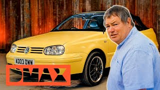 VW Golf Cabrio für 1500 £  Die GebrauchtwagenProfis  DMAX Deutschland [upl. by Kcinom]