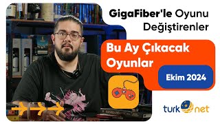 Bu Ay Çıkacak Oyunlar  Ekim 2024  GigaFiberle Oyunu Değiştirenler [upl. by Gudrin287]