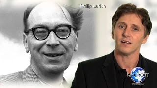 Philip Larkin  Toads  Analysis Poetry Lecture by Dr Andrew Barker [upl. by Beverly]