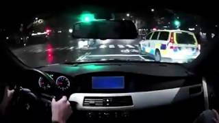 LOCO con BMW M5 y AUDI RS4 se CACHONDEA de la POLICIA [upl. by Mcgee653]