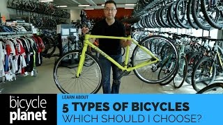 Five Types of Bikes Which Should I Choose [upl. by Derfla]