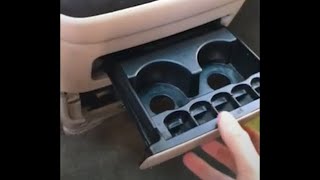 Fixing Beverage Holder Base 2004 Honda Odyssey [upl. by Dulcea232]