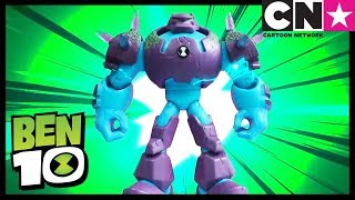 Ben 10 Toys  OmniEnhanced Shock Rock  Cartoon Network [upl. by Nossila]