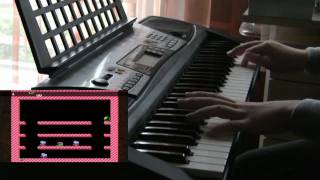 Bubble Bobble Main Theme Piano Musikvideo [upl. by Manoff606]