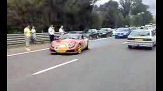 TVR Sagaris Burnout on Mulsanne at Le Mans 2007 [upl. by Reeba]