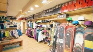 Negozio snowboard noleggio scuola Cortina dAmpezzo Boarderline [upl. by Anafetse]