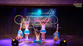 Crazy moves  Hula Hoop Dance  RAAGA2023  Jugalbandi learning studio vasundhara [upl. by Llerryt]