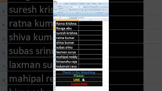 EXCEL SHORTCUTSFORMULA formula excel excelformula [upl. by Evatsug490]