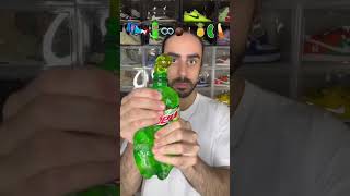 Food ASMR Eating a Windex bottle asmr funny halal food mukbang eating satisfying [upl. by Hiasi]