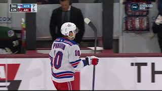 Artemi Panarin scores goal against Arizona Coyotes  30032024 [upl. by Consuelo698]