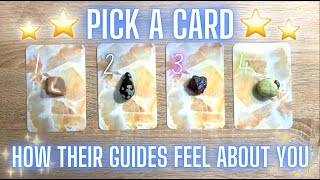 What Their Guides Think About This Connection 🤔💞 PickaCard with EsoTarot [upl. by Yvor]