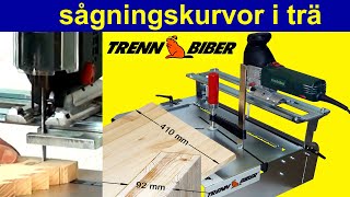 Tipps und Tricks Stichsäge als Dekupiersäge auf dem Sägetisch anwenden  014LHK sågningskurvor i trä [upl. by Mohandas]