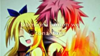 fairy tail ending 1 lyrics [upl. by Nerra984]