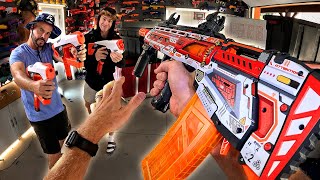 OVERPOWERED NERF GUNS  The Nerf Pro Series  More [upl. by Ajad]