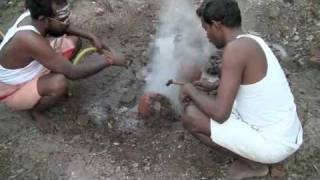 Casting a Metal Statue Swamimalai [upl. by Mela]