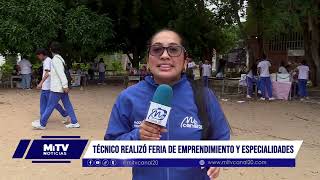 IE TÉCNICO REALIZÓ FERIA DE EMPRENDIMIENTO Y ESPECIALIDADES [upl. by Ailahk]