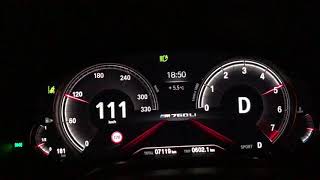 BMW 760Li 66 V12 610HP Acceleration 0300 KMH 2019 [upl. by Enileme]