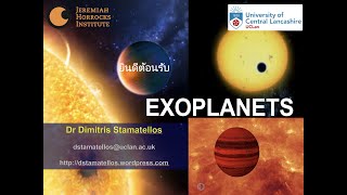 Exoplanets Lecture 2022 [upl. by Ttennaej]