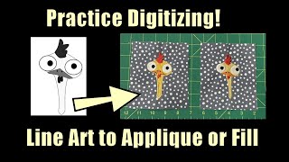 Digitizing with Embrilliance  Applique and Fills [upl. by Adnerak]