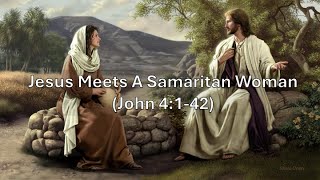 quotJesus Meets A Samaritan Woman At The Wellquot Dr Espinet Teaching [upl. by Ube81]