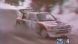 Peugeot 205 T16 EVO 2 Monte Carlo 1986 [upl. by Pressman]