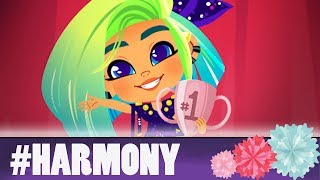 Hairdorables 🎸All About Harmony 📣 COMPILATION 📣 [upl. by Ycnaffit]