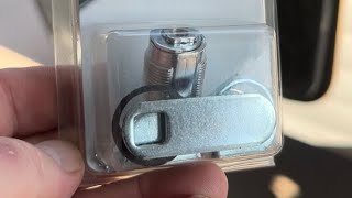 Side hatch cabinet lock system for you sunray 109 camper￼ [upl. by Niuqauj364]