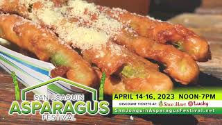 2023 San Joaquin Asparagus Festival April 1416 [upl. by Ailido354]