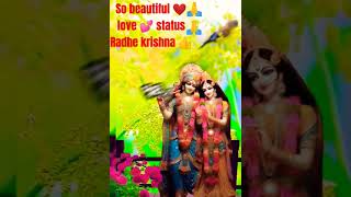 radhekrishna love 💕 status 🌹🌹 Radhe Krishna Radhe Radhe 🙏🙏👍 bhakti motivation short video status 🌹 [upl. by Yadrahc]