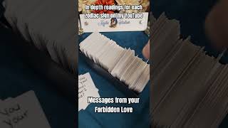 Forbidden love messages ❤️ lovereading tarotreading twinflame soulmate tarot [upl. by Areyk]