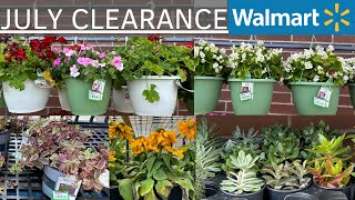 WALMART CLEARANCE INVENTORY JULY 2023  BEGONIAS RUDBECKIA STONE CROP CACTUS  BROWSE WITH ME [upl. by Kelci]