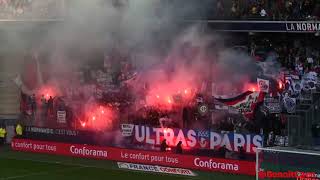 Ambiance Caen PSG 20172018 [upl. by Eustacia]