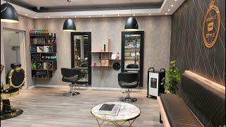 Stylish barber shop interior design 2 of 2 [upl. by Linus821]