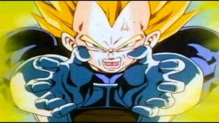 DBZ Cell vs Vegeta Vegeta Uses Final Flash Best Dub [upl. by Ihskaneem629]