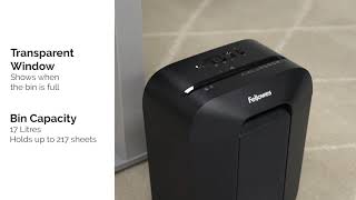 Fellowes LX50 Personal Home Office Paper Shredder [upl. by Edora]