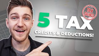 5 HUGE Tax Deductions to Save THOUSANDS in 2023  Canadian Tax Credits amp More [upl. by Nonarb81]