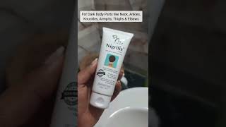 Fixderma Nigrifix Cream For Dark Body Parts like Neck Ankles Knuckles Armpits Thighs amp Elbows [upl. by Irehj]