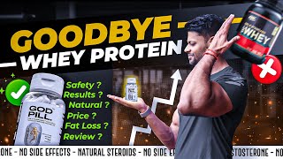 GODPILL  NATURAL STEROID WITH NO SIDE EFFECTS  gym health bodybuilding [upl. by Aseefan]