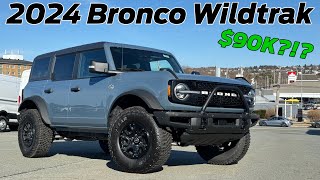 2024 Ford Bronco  Azure Grey Wildtrak Review [upl. by Schear]