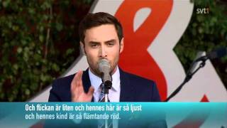 Måns Zelmerlöw  Flickan Och Kråkan Live Allsång På Skansen 2011 [upl. by Myrt]