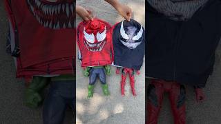 Deadpool And Hulk Choose Mask  Marvel Toys Nono shortsvideo [upl. by Fernas]