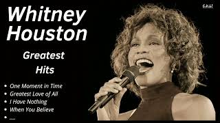 Whitney Houston Greatest Hits ♪ [upl. by Anamor232]